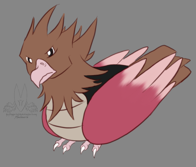 Daily Sketch 024 - Spearow (9/14/14)