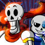 Undertale - Sans And Papyrus