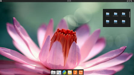 KDE4 Elementary Luna Desktop