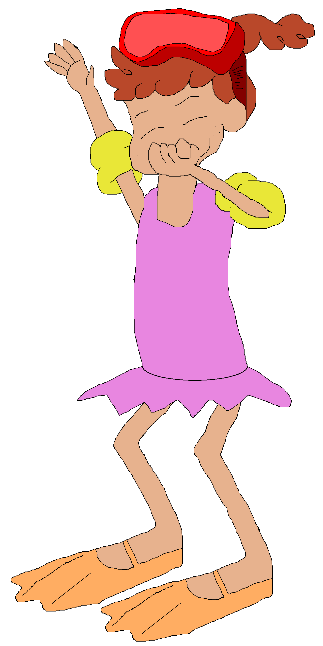 Swimming Pool Whoops Allie Whoops Doing the Swim by sotosbros on DeviantArt