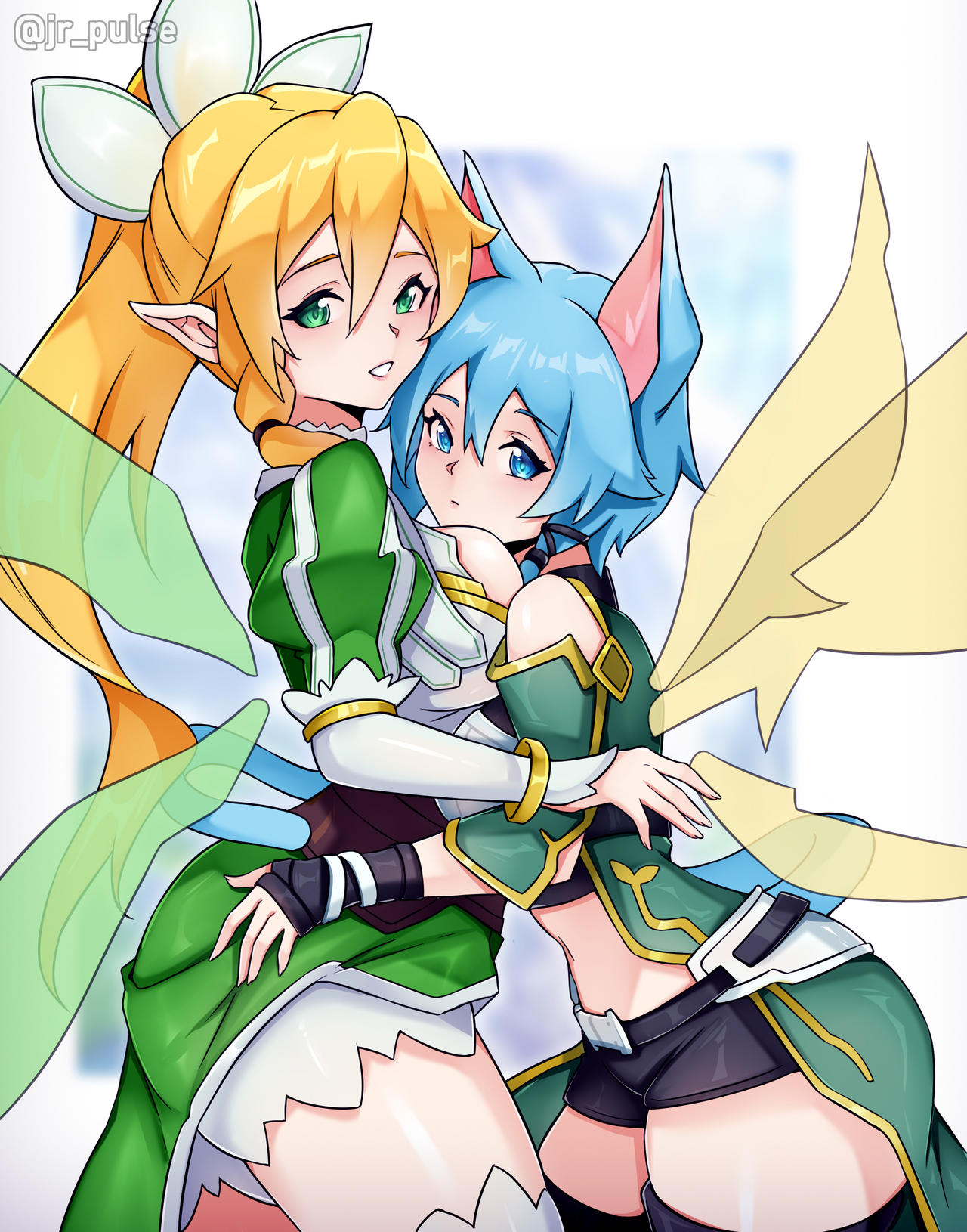 Leafa Body Leafa n Sinon by jrpuls3 on DeviantArt