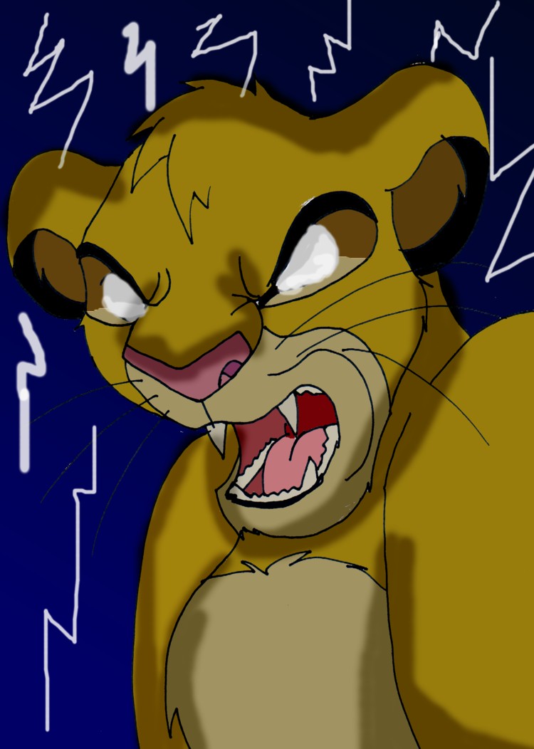 Spooky Simba Evil Simba by sirius-blackx2 on DeviantArt