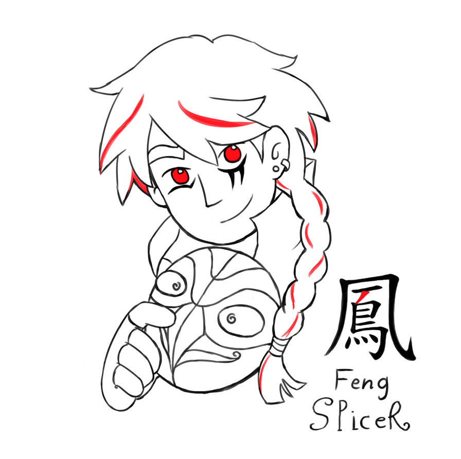 Feng Rapper Drawing Feng Spicer by MegaWallflower on DeviantArt
