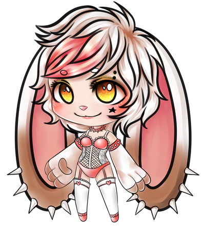 Punk Bunny by RoyoVi on DeviantArt