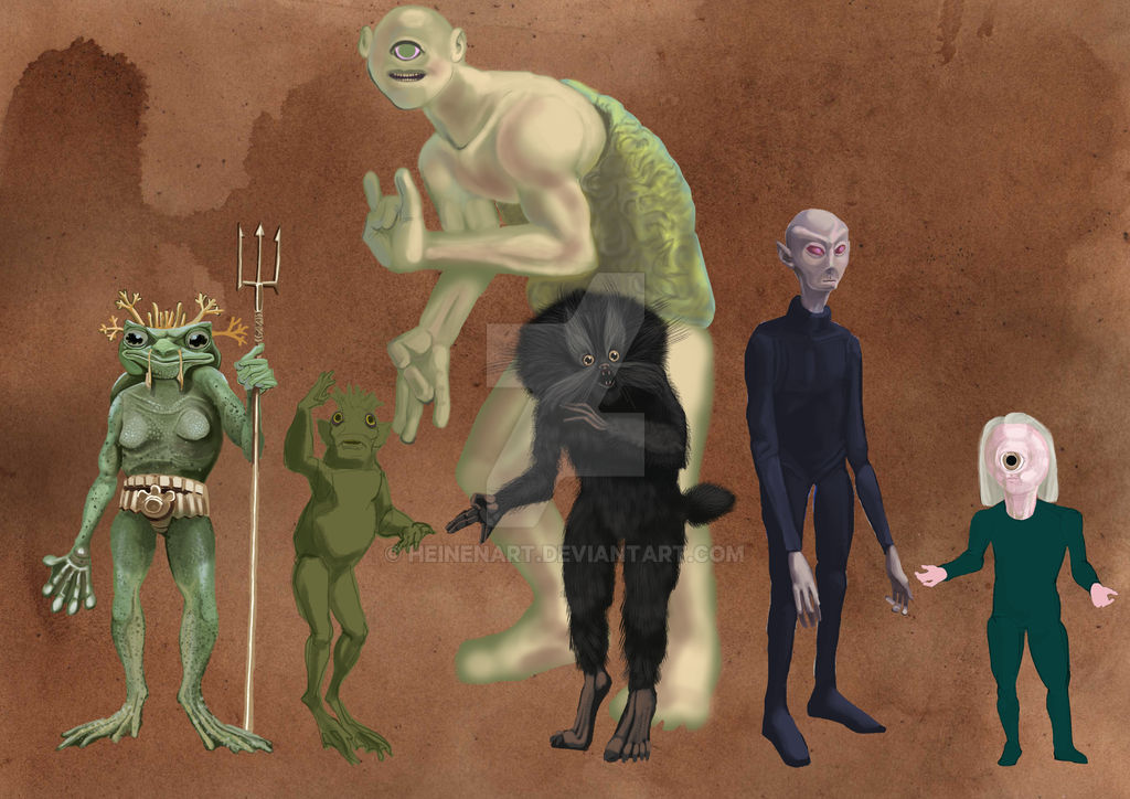 Humanoids Nancy Humanoid Characters by heinenart on DeviantArt