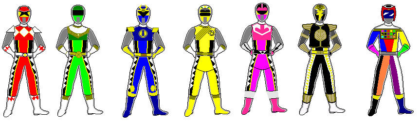 Power Rangers Legacy Infinity by StarredDust on DeviantArt
