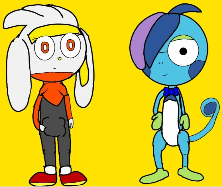 Jenna the raboot and josh the drizzle by ivant07 on DeviantArt
