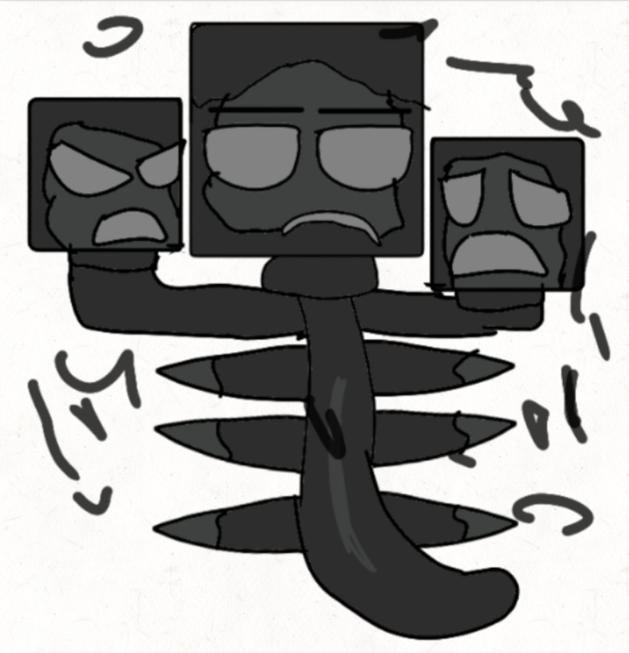 minecraft wither by ivant07 on DeviantArt