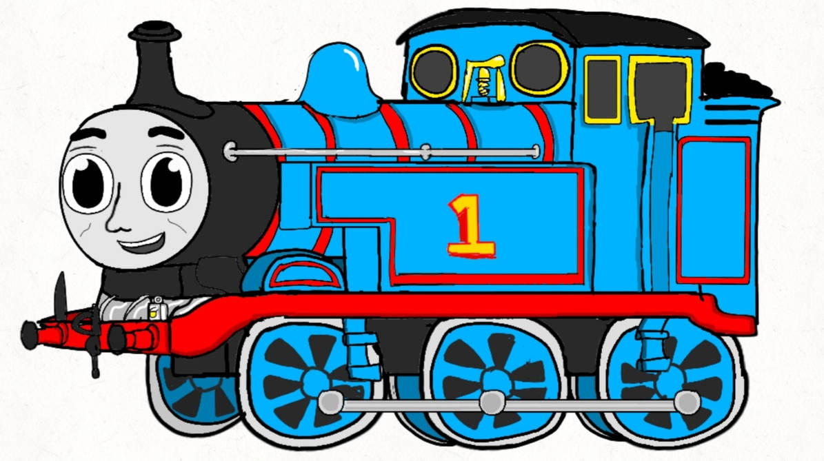 Thomas Drawing Deviantart thomas the tank engine by ivant07 on DeviantArt