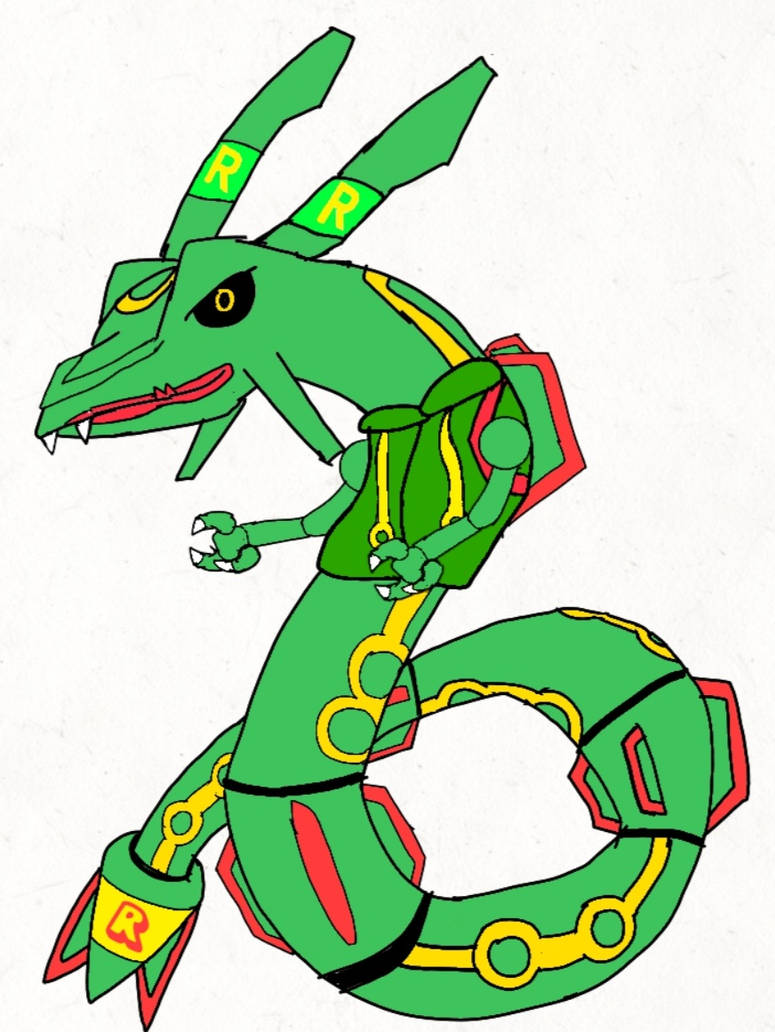 Ray Fakemon Ray the rayquaza by ivant07 on DeviantArt