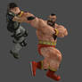 Zangief Prevents Chris From The Skies