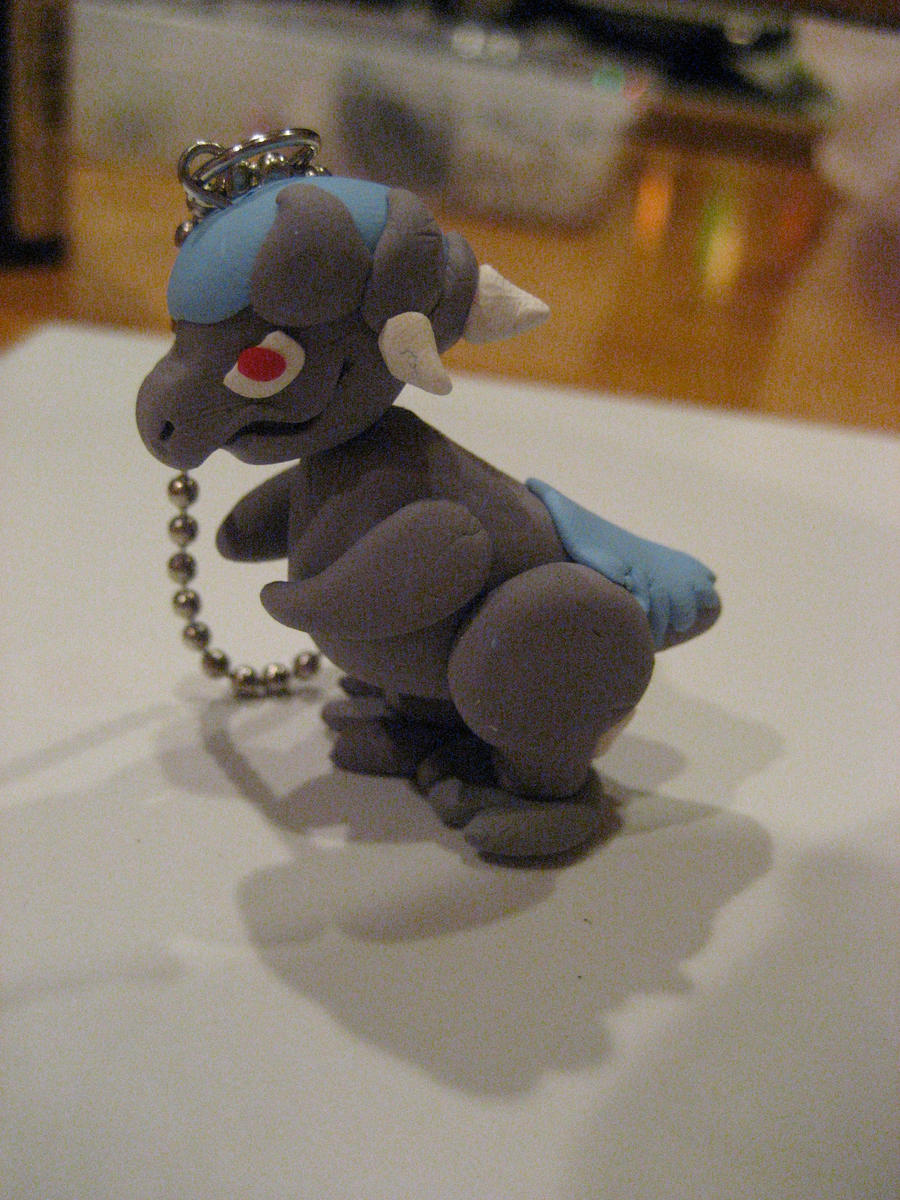 Cranidos Keychain v.3