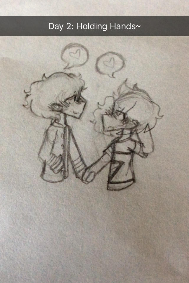 Pride Month Prompts Day 2: Holding Hands