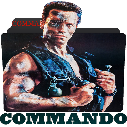 Commando Folder Icon Commando (1985) icon folder by qazmlp13579 on DeviantArt