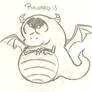 fat doodle dragon