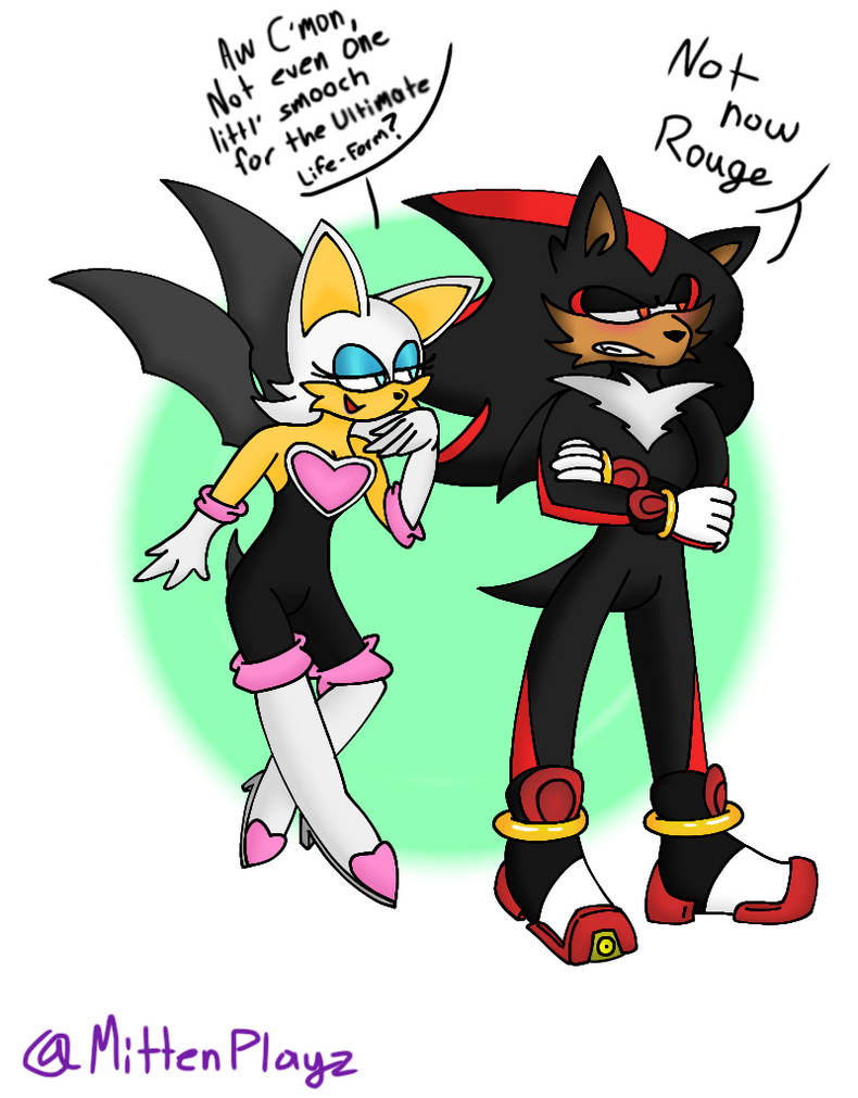 Shadow and Rouge Short #1 pg. 1 by MittenPlayzArtist on DeviantArt