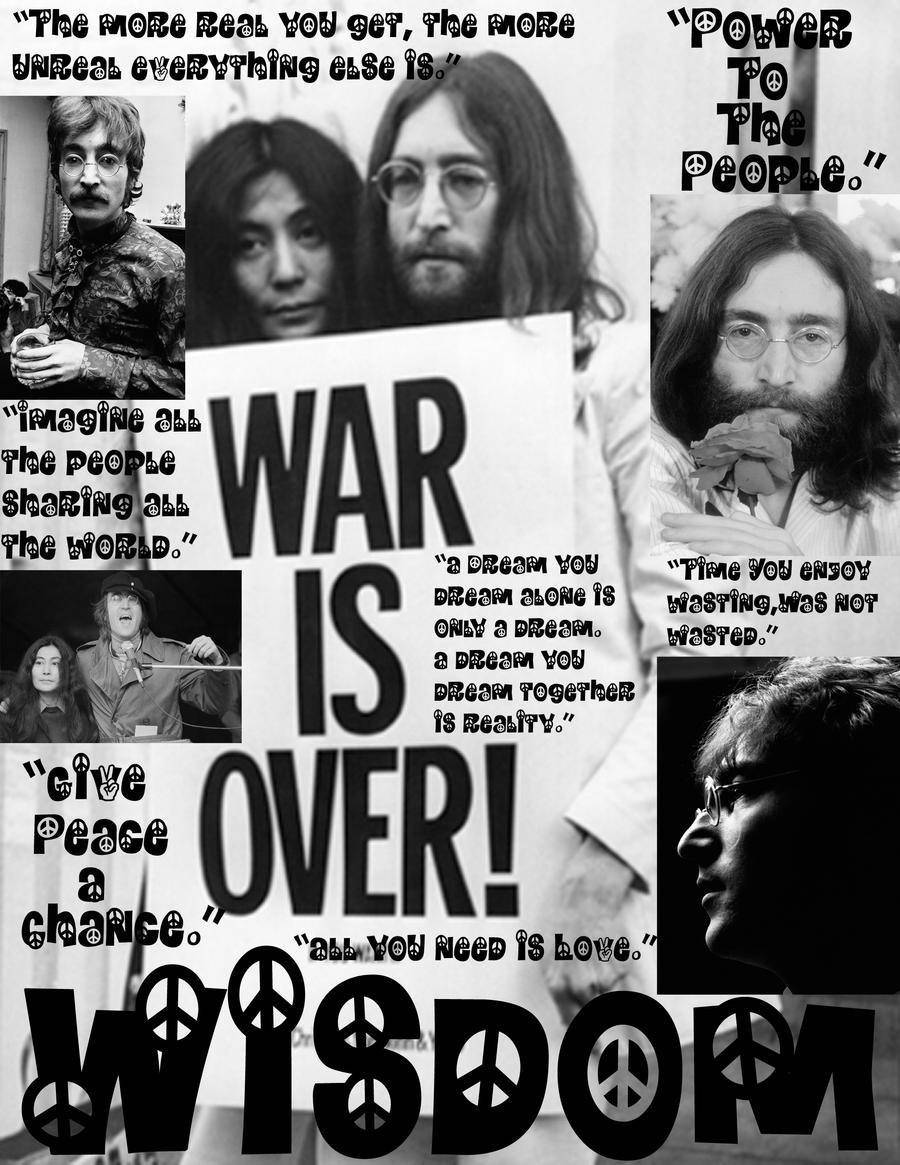 John Lennon Digital poster