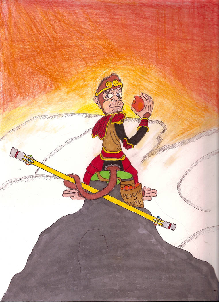 Sun Wukong Monkey King Drawing By Jayrobart On Deviantart Sun Wukong Monkey King Drawing By Jayrobart On Deviantart