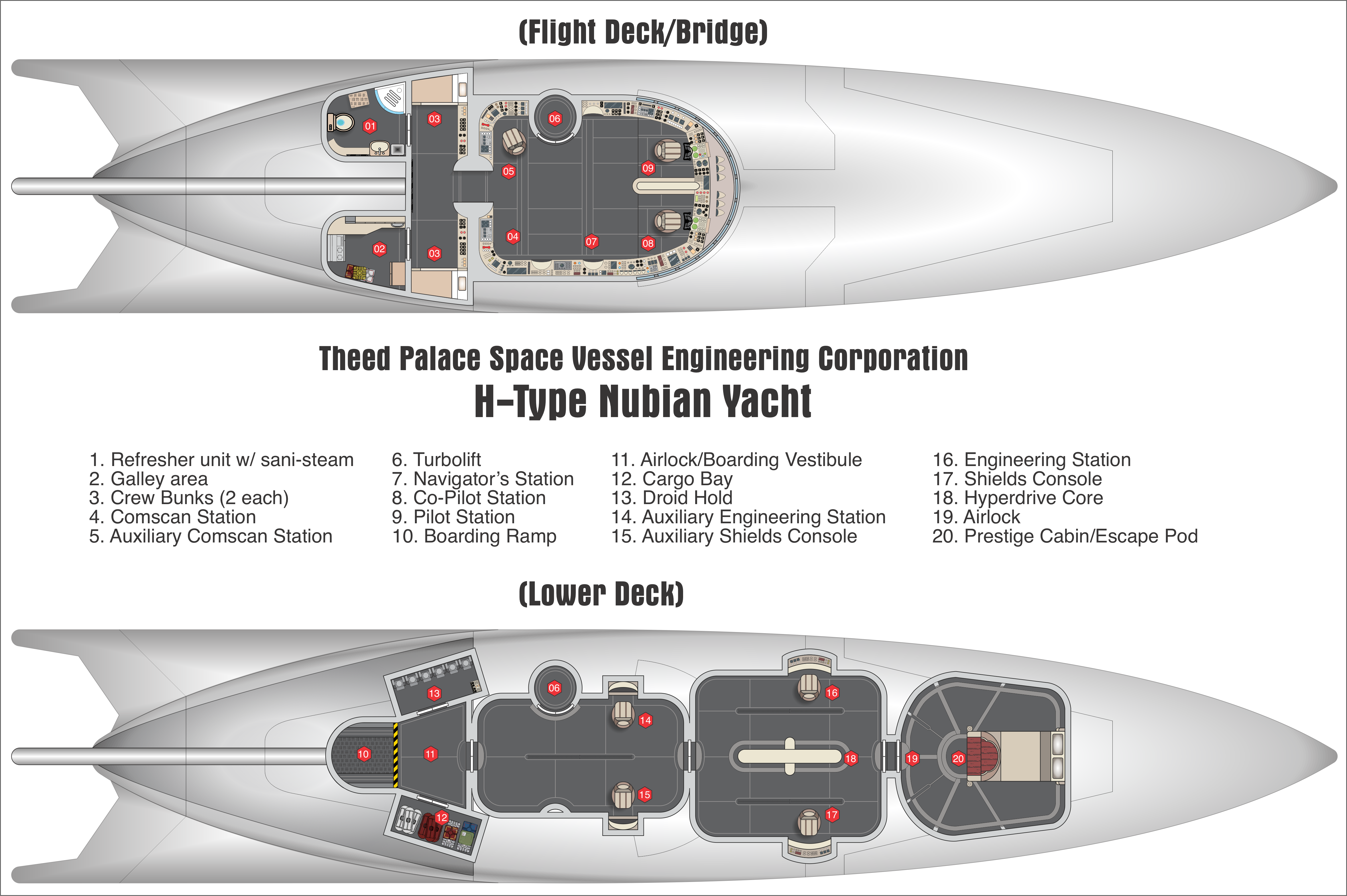 H Type Nubian Floor Plan