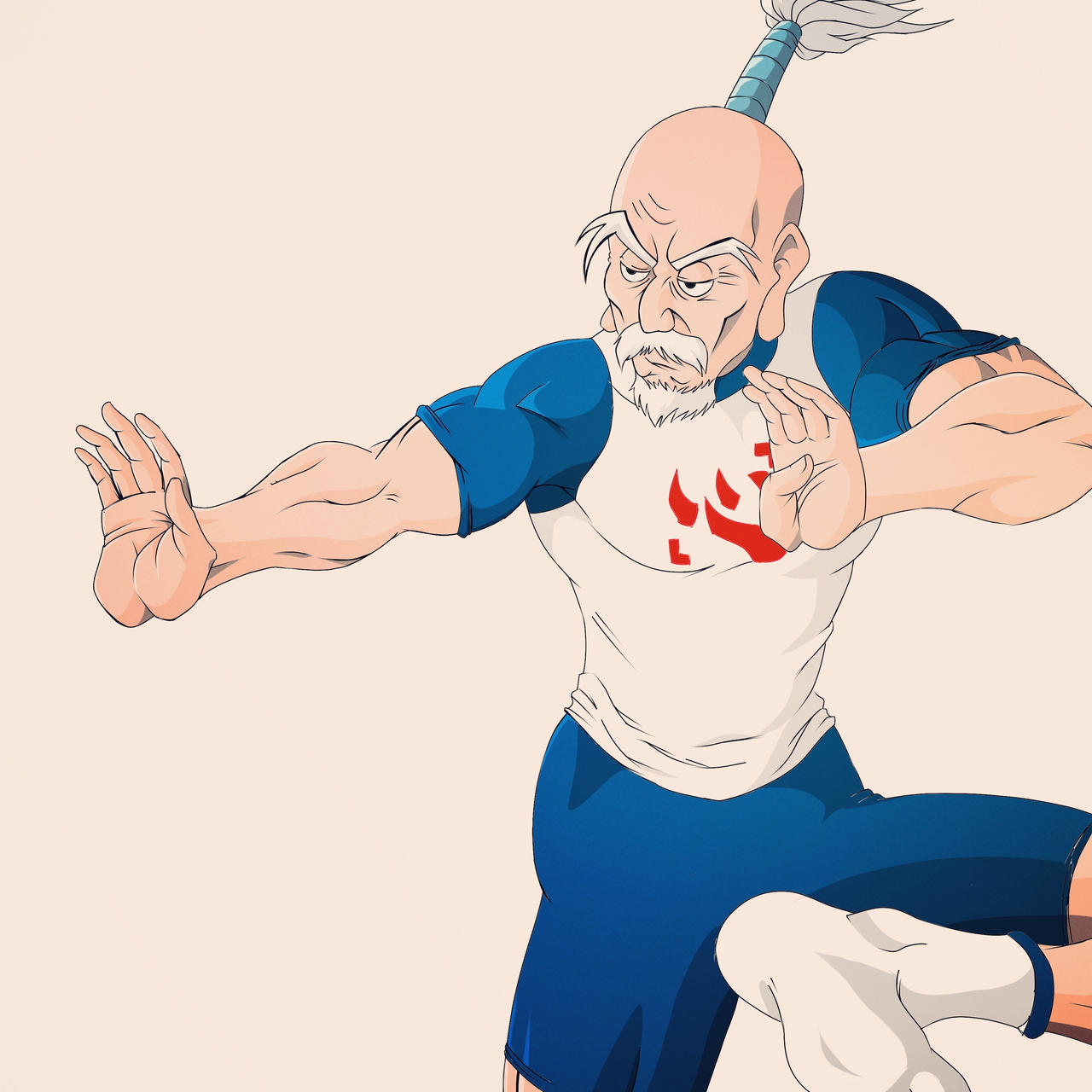 Netero by Panxodeoz on DeviantArt