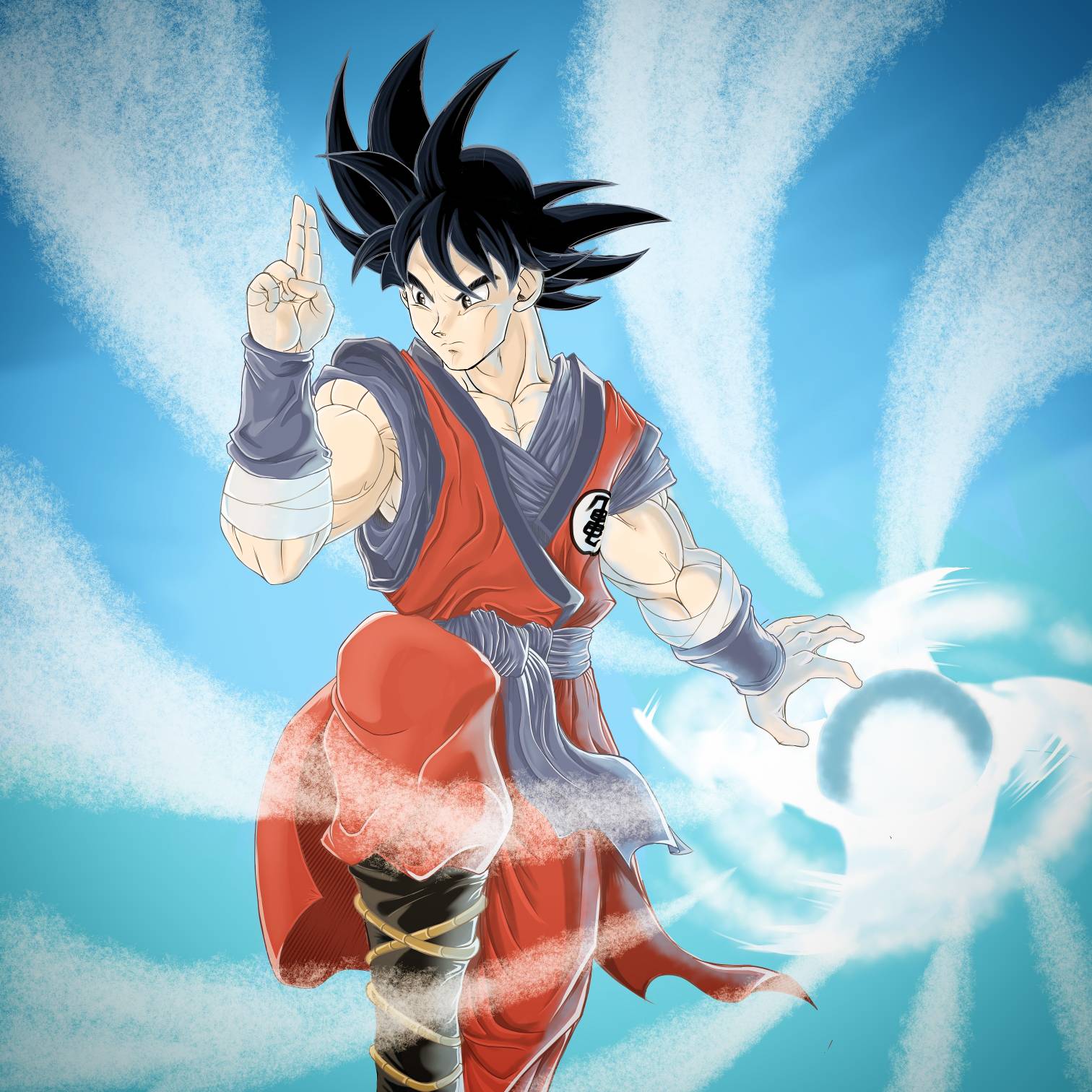 Goku Rasengan by Panxodeoz on DeviantArt