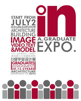 Poster for A.Graduate Expo