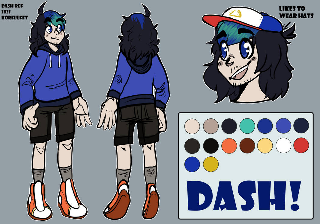 Dash Reference 2022 by KorFluffy on DeviantArt