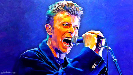 David Bowie by MaxHitman