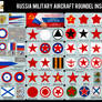 RUSSIA Air Force Roundel 1914 - Today