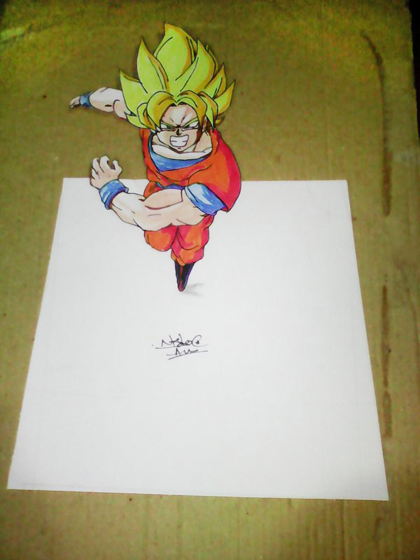 Goku SSJ2 3D