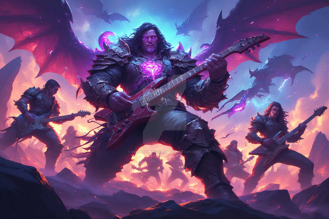 Demonic Riff by MaverickGuyver on DeviantArt