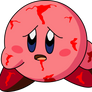 Injured Kirby 1 - with blood