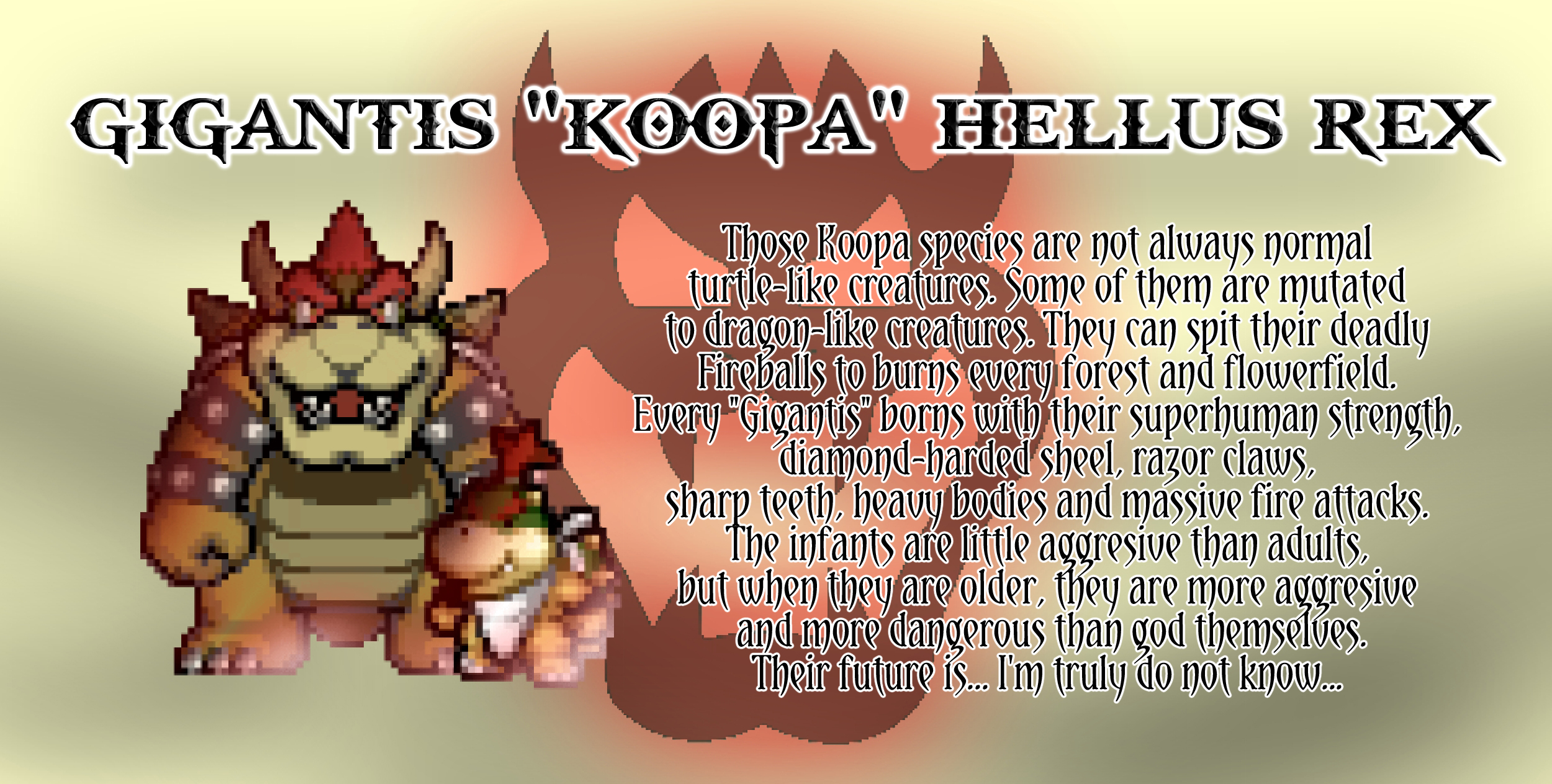 KOOPA EVOLUTION ARCHIVE by KratosGoji91 on DeviantArt
