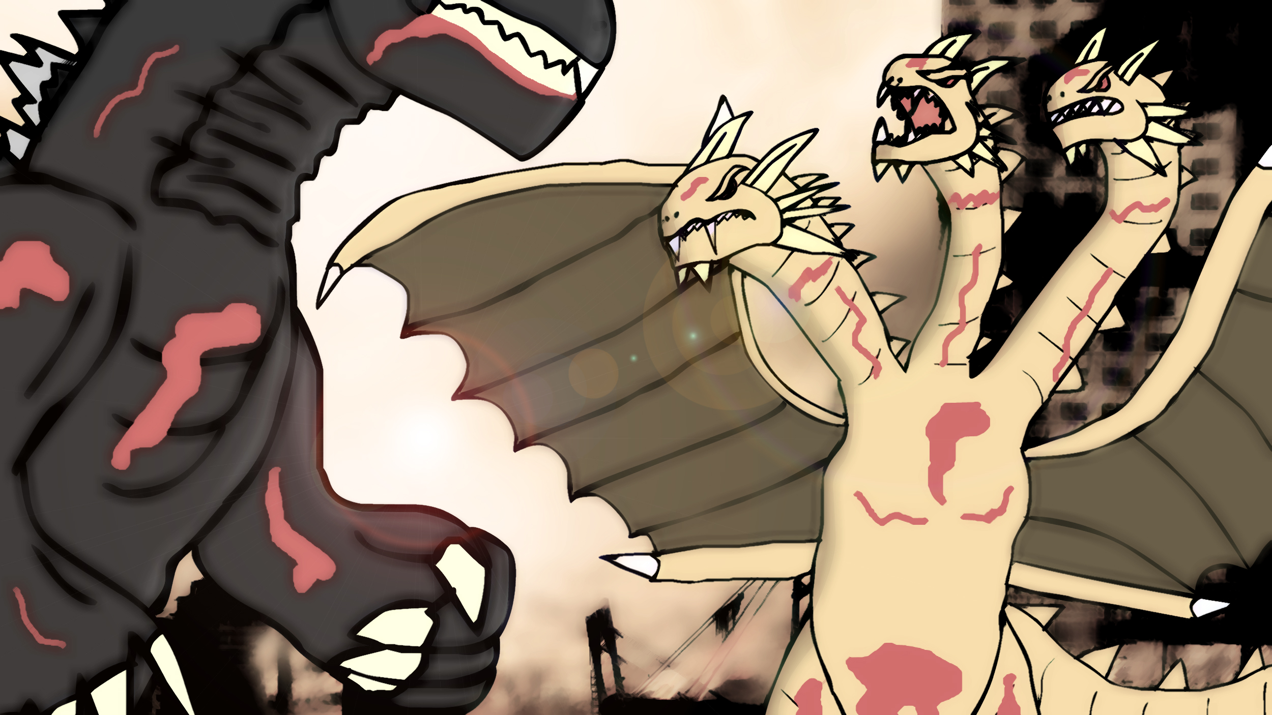 Godzilla vs. King Ghidorah - Battle of the Fate