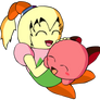 MetaKnightXMarx's Kirby and Fumu Colored