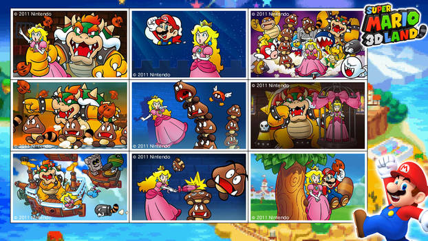 Super Mario 3D Land Photo Album