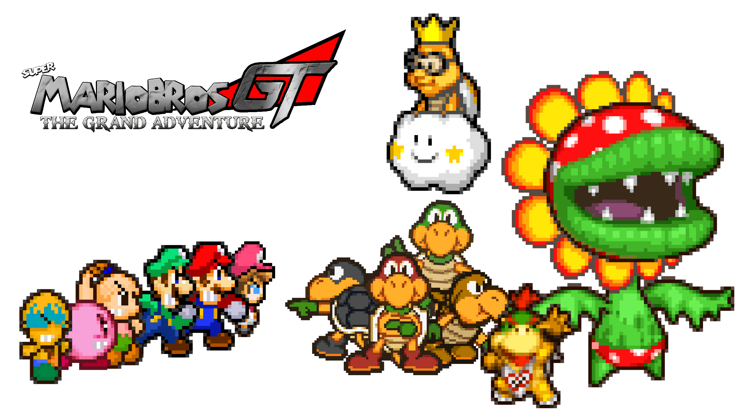 Bowser Jr and his Gang