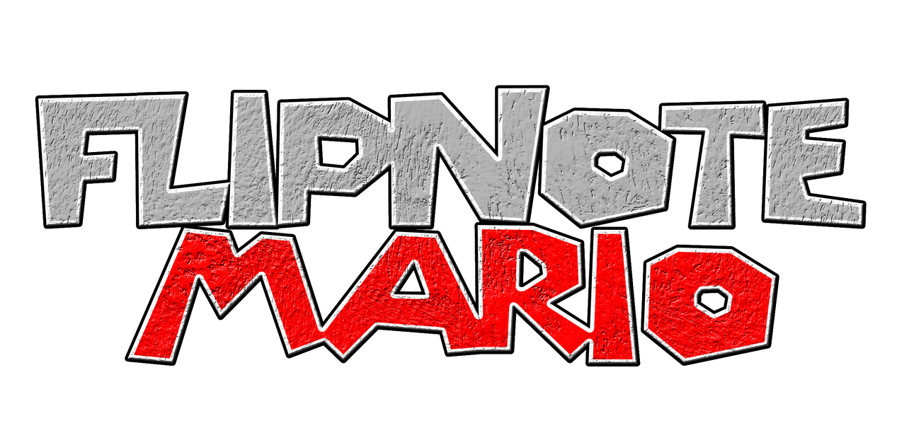 Flipnote Mario Logo by KratosGoji91 on DeviantArt
