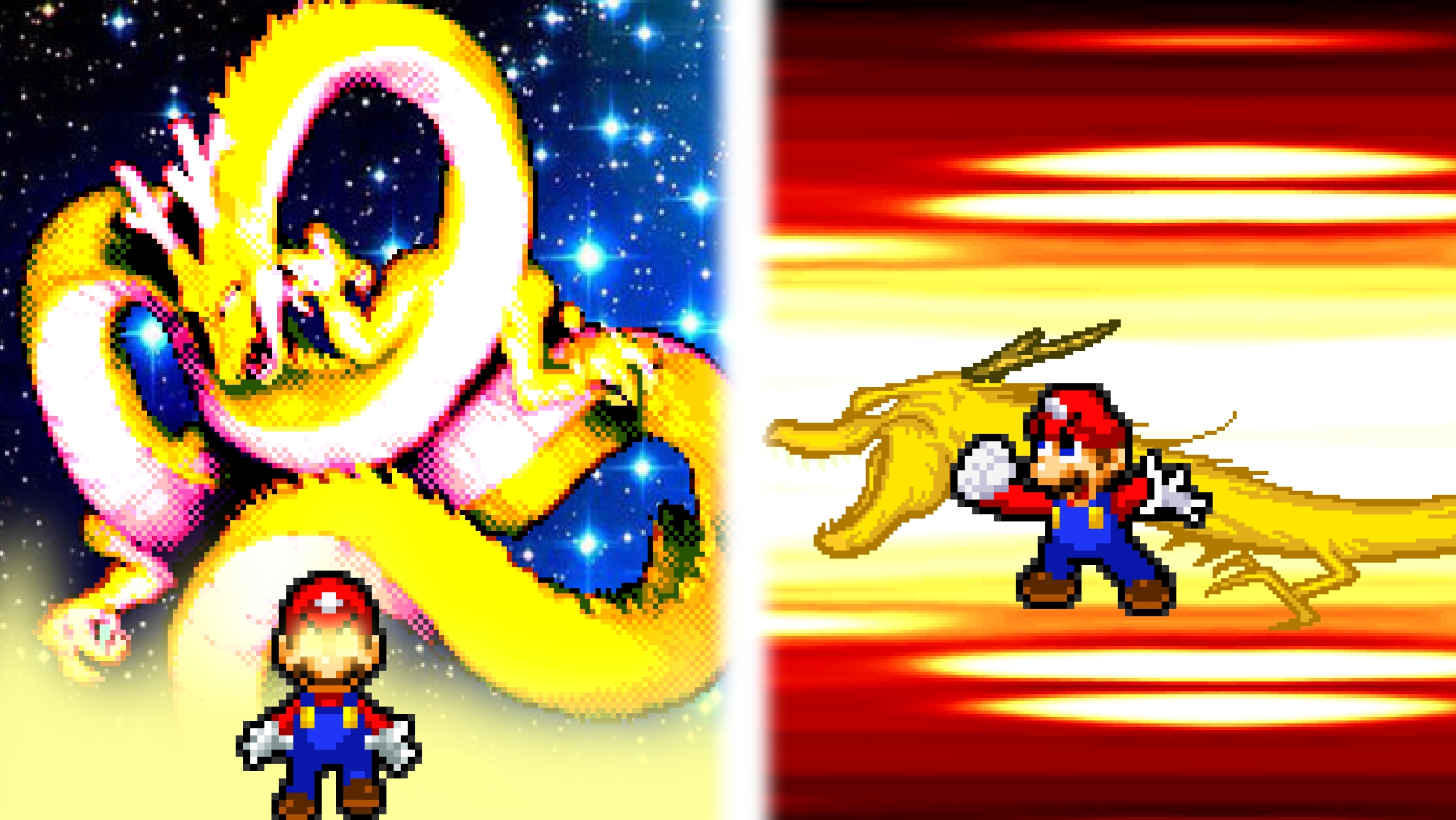 Mario's Star Dragon Fist