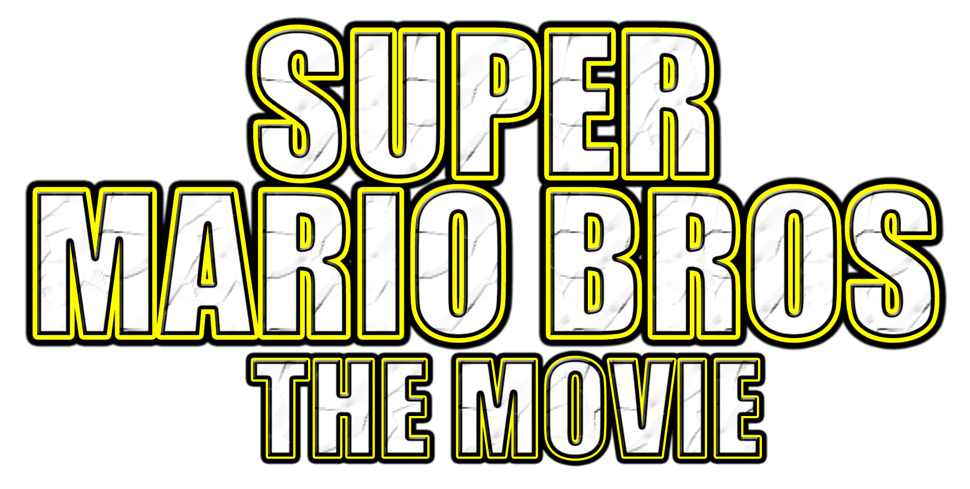 Super Mario Bros The Movie Logo