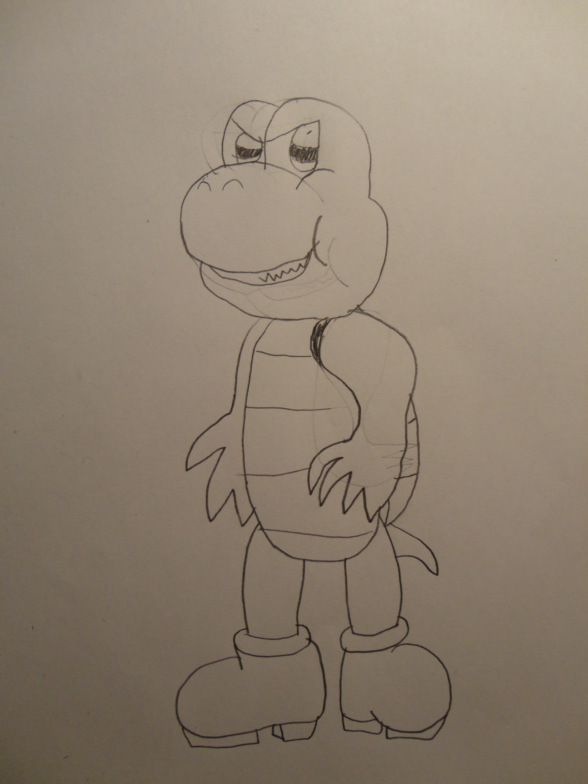 Koopa Drawing Koopa Troopa Sketch by AsylusGoji91 on DeviantArt