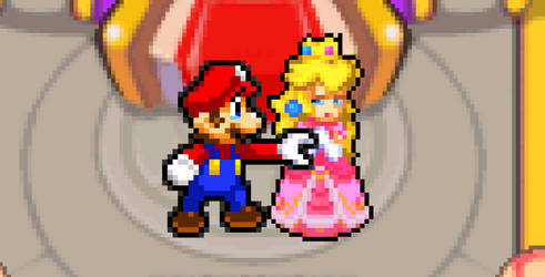 GIFT - Mario comfort Princess Peach
