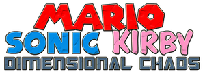 Mario Sonic Kirby Dimensional Chaos Logo