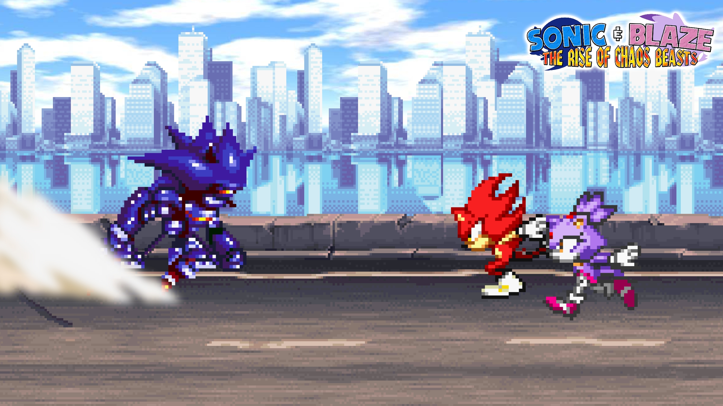 Battle #03 - Sonic and Blaze vs. Mecha Sonic