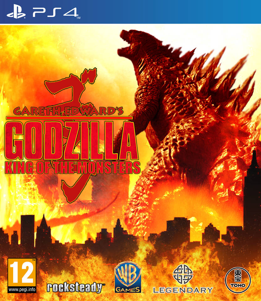 Fan Made - Godzilla The Video PS4 Cover by AsylusGoji91