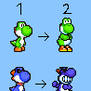 Yoshi and Boshi Sprite Choices