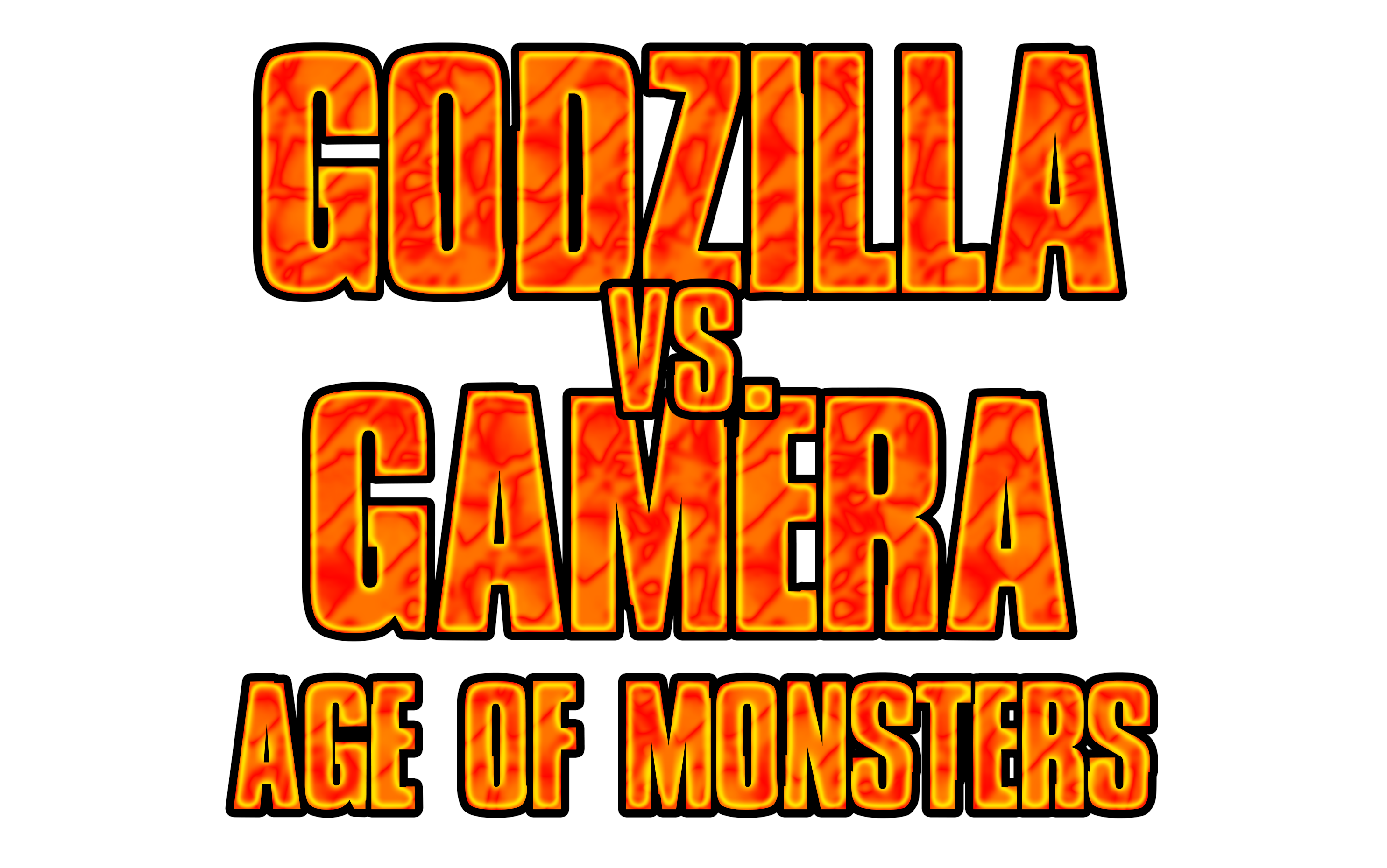 Godzilla vs Gamera - Age of Monsters Logo