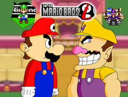 Art Trade - SMBZ Mario and Wario Faceoff