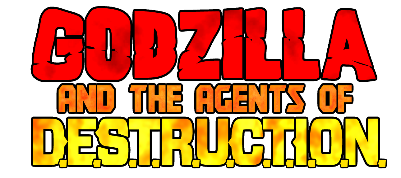 Godzilla and The Agents of DESTRUCTION - Logo V3