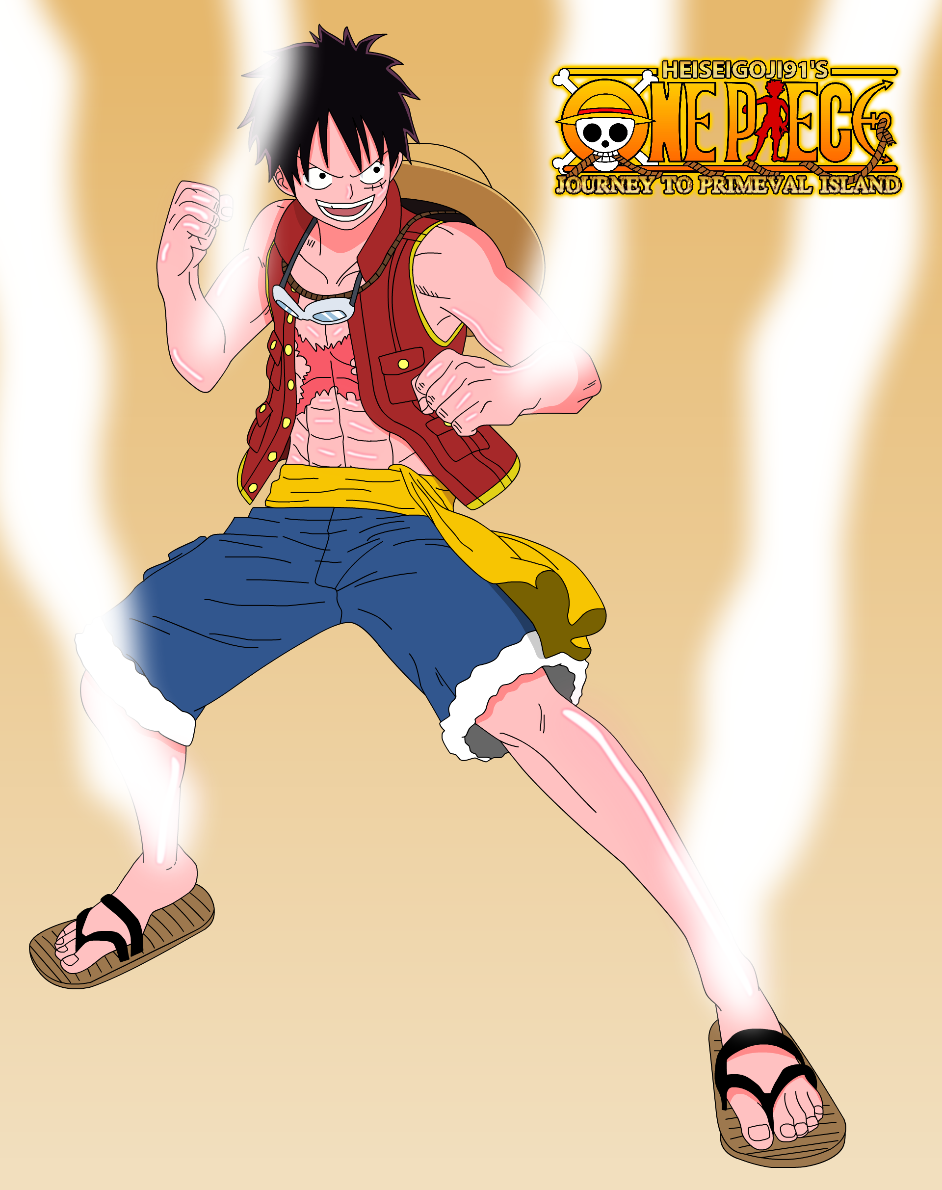 Luffy gear second  •One Piece• Amino